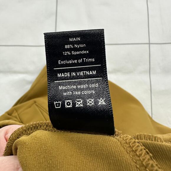 Public Rec Pants Mens 28 Gold Brown All Day Every Day Jogger Stretch Travel Tan - Picture 5 of 13